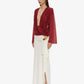 RIPPLE DRAPE LONG SLEEVE TOP