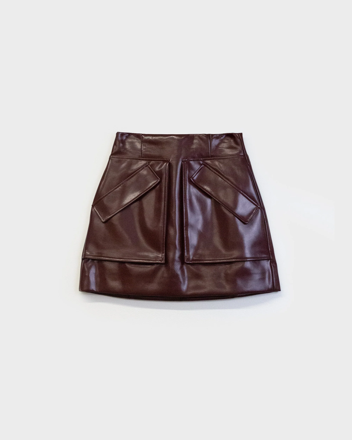 THE CHERRY SKIRT IN BURGUNDY
