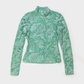 THE FREJA TOP IN BEADED MINT LACE