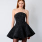 THE LEFA DRESS IN BLACK DENIM