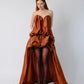 THE ARLENE GOWN IN TERRACOTTA