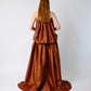 THE ARLENE GOWN IN TERRACOTTA