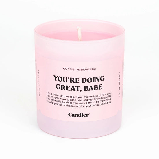 YOU'RE DOING GREAT CANDLE