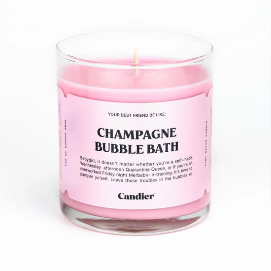 CHAMPAGNE BUBBLE BATH CANDLE