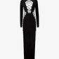 Electra Black Evening Dress