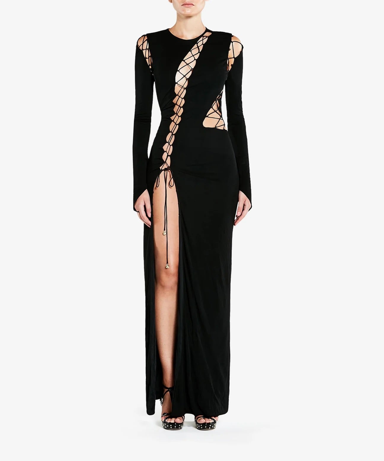 VIVI BLACK EVENING GOWN