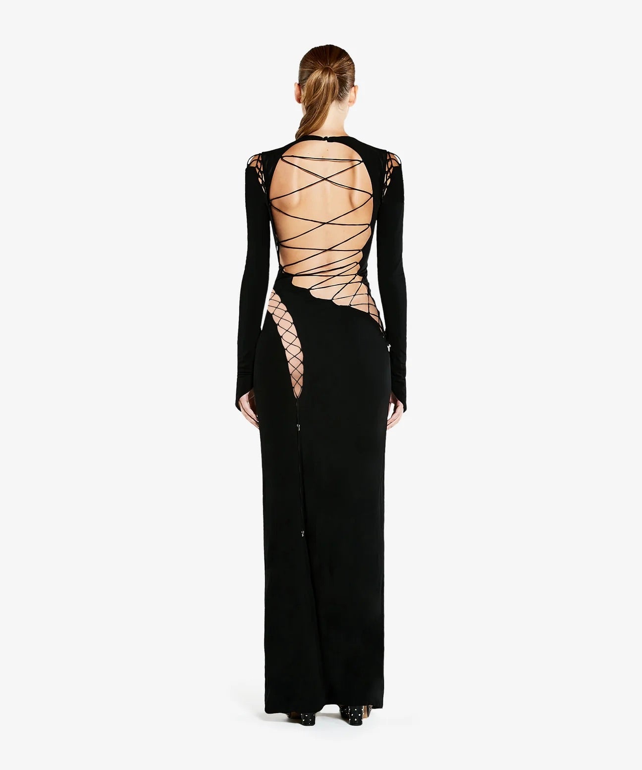 VIVI BLACK EVENING GOWN