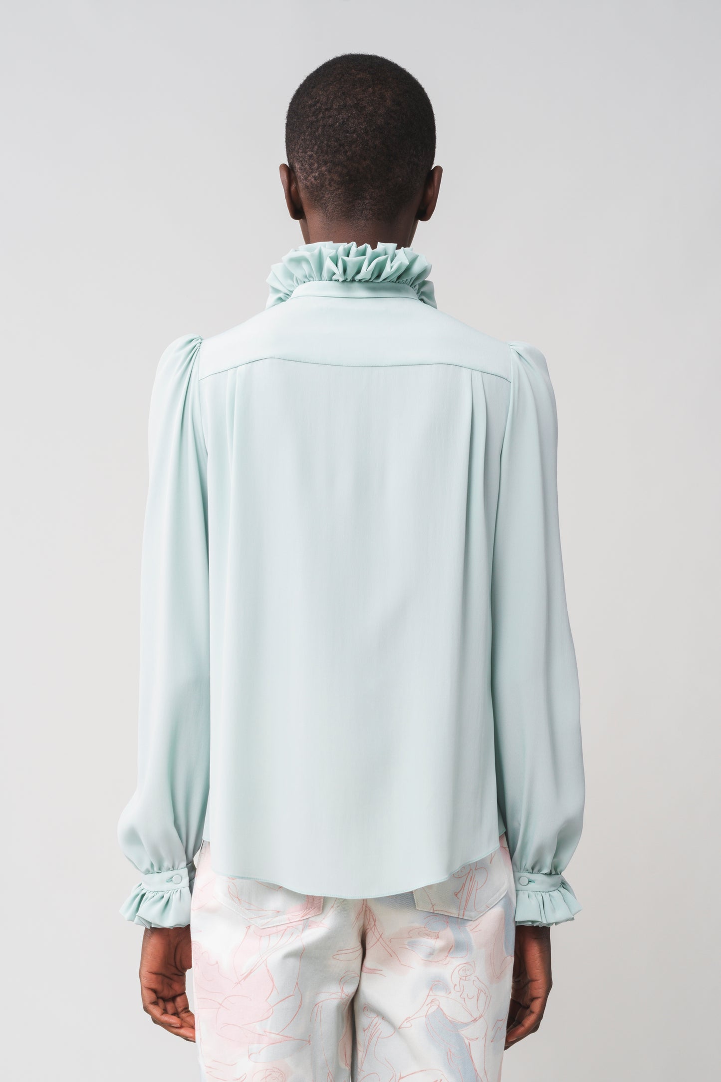 ROSANNA - DOUBLE COLLAR BLOUSE