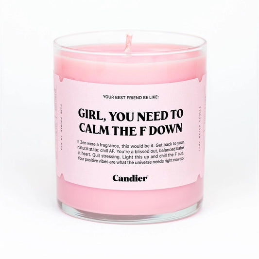 CALM DOWN CANDLE